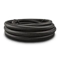 Vibrant Performance - 12002 - 50ft Roll of Black Nylon Braided Flex hose; AN Size: -12; Hose ID: 0.68 in.