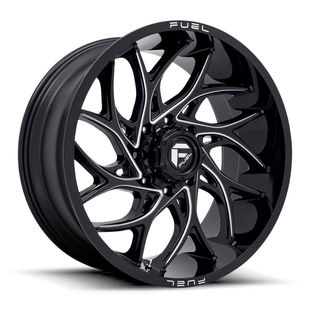D741 20X9 8X6.5 GL-BLK-MIL 01MM