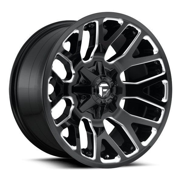 D623 20X9 5X4.5/5.0 GL-BLK-MIL 20MM