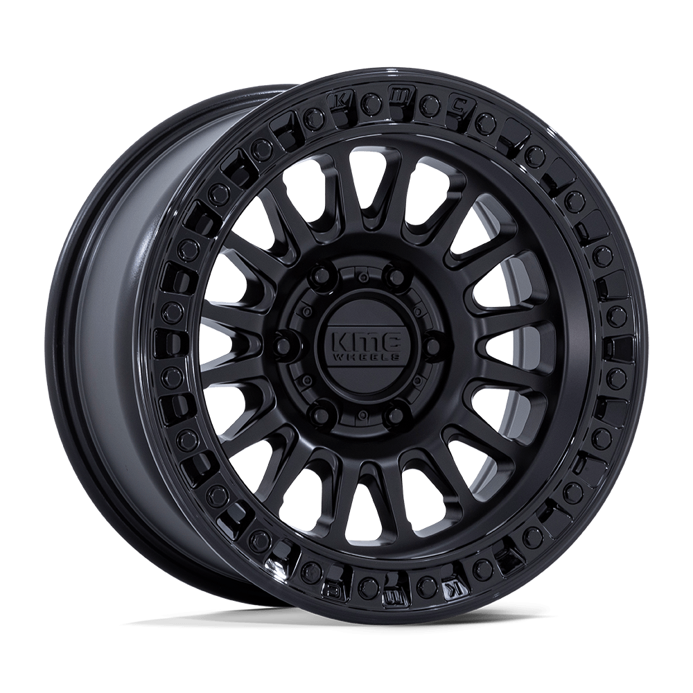 KM552 17X8.5 5X4.25 M-BLK G-BLK-LP 18MM