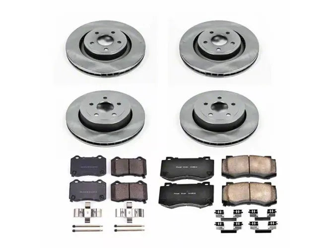 Power Stop 06-10 Jeep Grand Cherokee Front & Rear Autospecialty Brake Kit