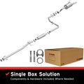 DIRECTFIT EXHAUST SYSTEM 9698 HONDA CIVIC 1.6L