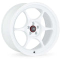 Enkei PF06 18x10.5 5x114.3 45mm Offset 75mm Bore White Machined Wheel