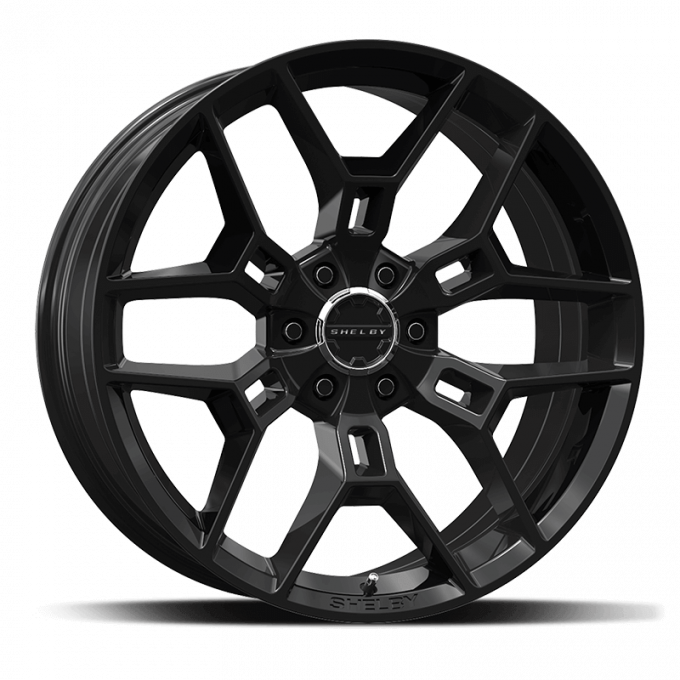 CS45 F150 20X9 BLACK W/SILVER