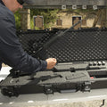 990 WATERPROOF HARD CASE W/FOAM ARBLACK INTERIOR: 44 X 14.5 X 6IN