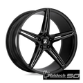 ALPHA 5 20X9 BLANK GLOSS BLACK MILL