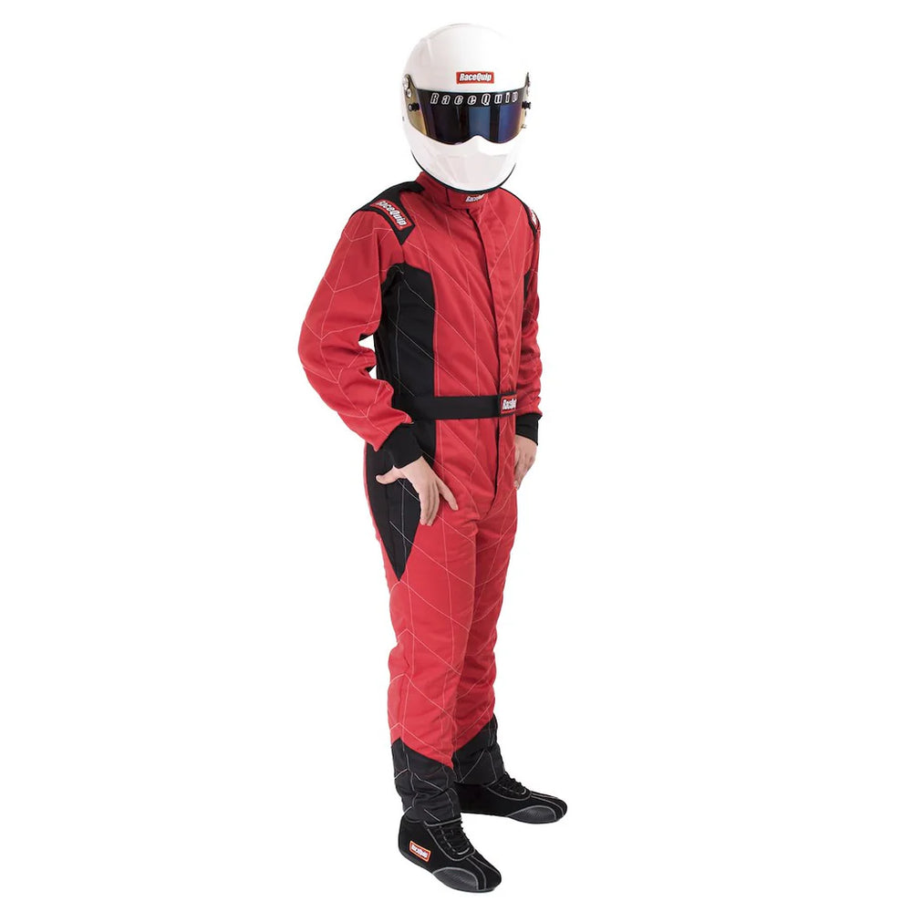 RaceQuip Red Chevron-5 Suit SFI-5 - Large