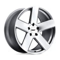 TSW Alloy Wheels silver auto part