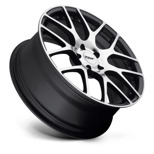 ~(30 lbs. 22X22X12)~ TSW NURBURGRING 20x10.0 5/112 ET40 CB72.1 GUNMETAL W/MIRROR CUT FACE