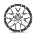 ~(30 lbs. 22X22X12)~ TSW NURBURGRING 20x10.0 5/112 ET40 CB72.1 GUNMETAL W/MIRROR CUT FACE