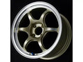 Advan RG-D2 15x7.0 +42 4-100 Machining & Champagne Gold Wheel