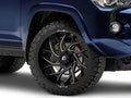 D741 24X14 6X5.5 GL-BLK-MIL -75MM