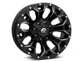 Fuel Wheels black auto part