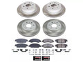 Power Stop 15-20 Cadillac Escalade Front and Rear Semi-Coated Rotor Kit