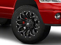 ~(52 lbs. 23X23X12)~ ASSAULT 20x9 8x165.10 MATTE BLACK MILLED (1 mm)