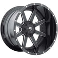 Fuel Wheels black auto part