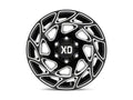 ONSLAUGHT 20X12 5X5.0 44MM GLOSS BLACK MILLED