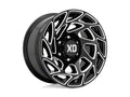 ONSLAUGHT 20X12 5X5.0 44MM GLOSS BLACK MILLED