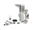 TURNOVER BALL 8" DROP HITCH W/ 2