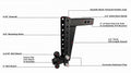 2.5" HEAVY DUTY 14" DROP/RISE