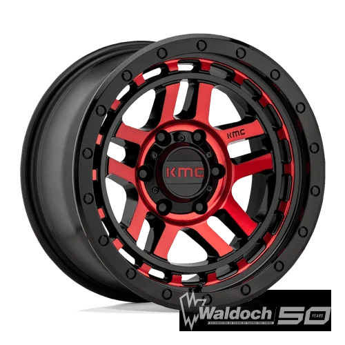 KM540 17X9 6X5.5 G-BLK MCH RTCC