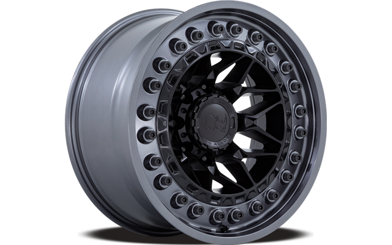 BR008 18X9 8X170 M-BLK M-GMTL-LP 0MM