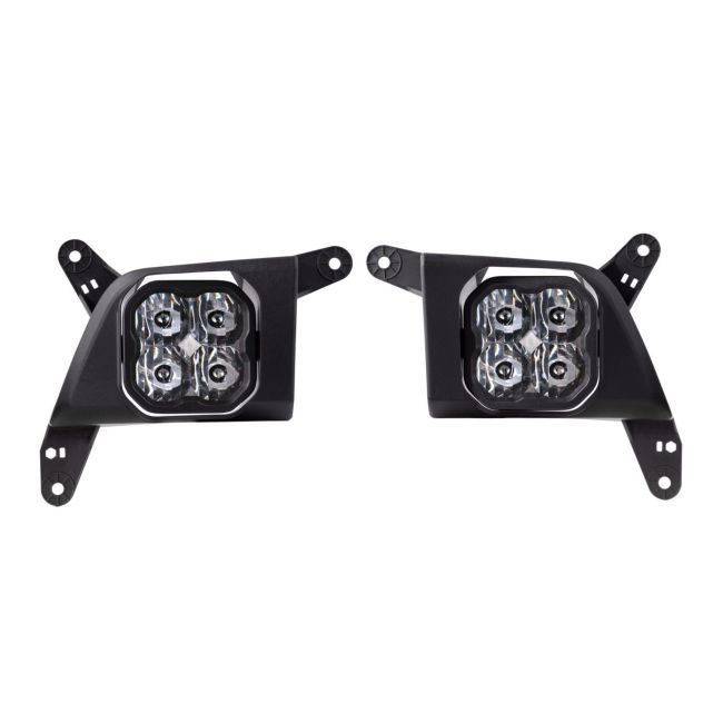 Diode Dynamics SS3 Type SV2 LED Fog Light Kit Pro - White SAE Driving