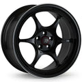 Enkei PF06 18x10.5 5x114.3 45mm Offset 75mm Bore Black Machined