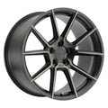 TSW Alloy Wheels black auto part