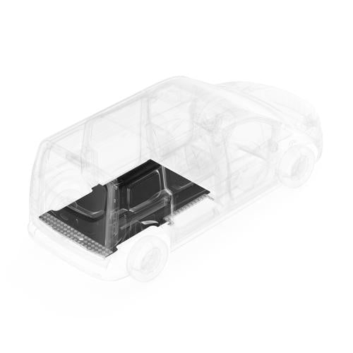 FORD TRANSIT CREW 148 WB AUTOMAT BAR 1 PC FLOOR KIT
