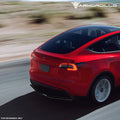 2024 TESLA MODEL Y REAR BUMPER GUARD BLACK