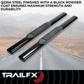 5" OVAL NERF BAR BLK