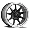 Konig Countergram 19x8.5 5x114.3 ET35 Matte Black / Matte Machined Lip