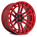 Fuel Wheels red auto part