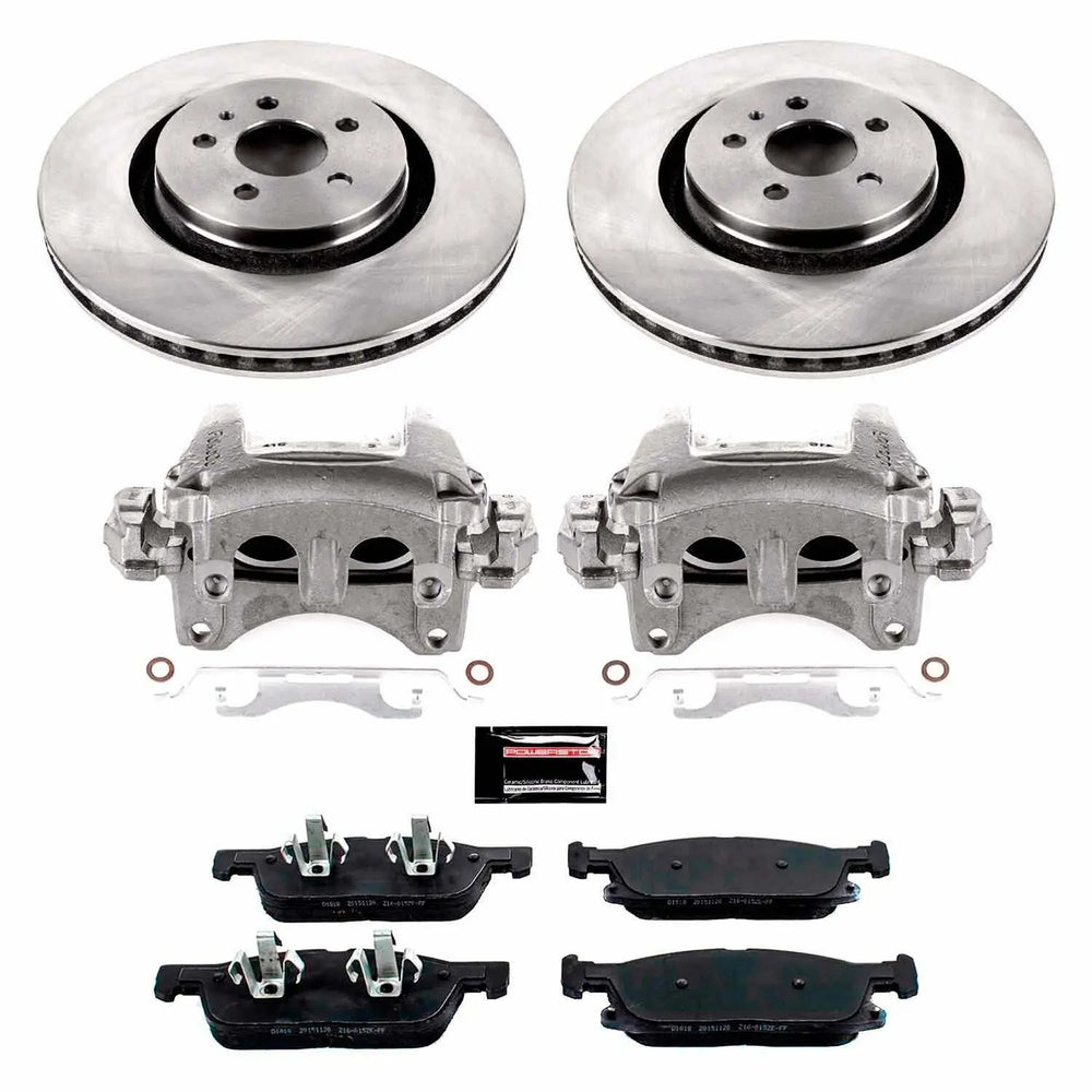 Power Stop 19-21 Lincoln Nautilus Front Autospecialty Kit w/Cals