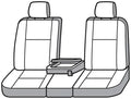 Covercraft 22-24 Chevrolet Silverado Endura PrecisionFitFront Row Seat Covers - Charcoal/Silver