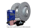 EBC S2 Brake Pad and Rotor Kit