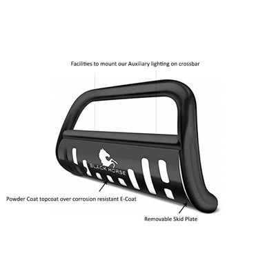 MATTE BLACK BULL BAR
