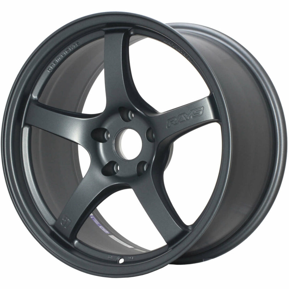 Gram Lights 57CR 15x8.0 +28 4x100 Gun Blue 2 Wheel