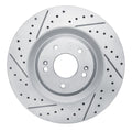 DFC 19-22 Hyundai Veloster N Front Drill/Slot Geoperf Rotors 5000 Advanced Brake Pads w/Hardware