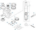 STEERING KING PIN REPAIR KIT