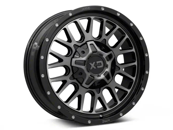 SNARE 20x9 6x135.00/6x139.70 GLOSS BLACK W/ GRAY TINT (0 mm)