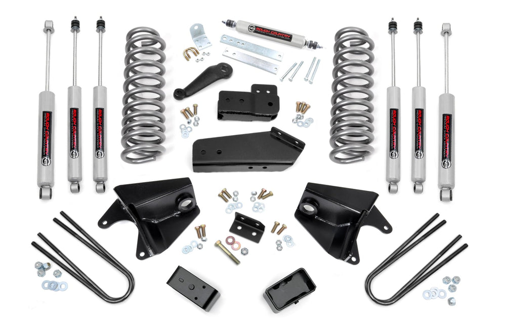 1x 9257 1x 142030 2.5 Inch Lift Kit Rear Blocks Ford F-150 4WD (1980-1996)