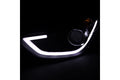 PROJECTOR HEADLIGHT BLACK HOUSING