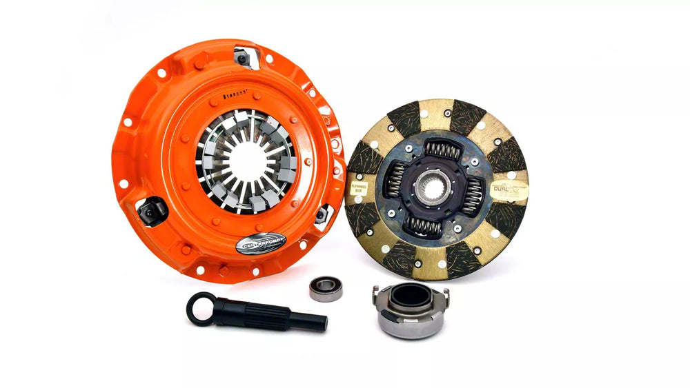DUAL FRICTION CLUTCH PRESSURE PLATE AND DISC SET