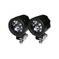 5IN ROUND 6000K 18WATT LED DRIVING LIGHT KIT 2PC SET W/ WIRING HARDWARE & REC