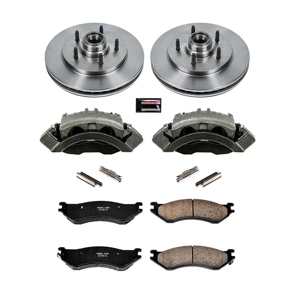 Power Stop 98-00 Lincoln Navigator Front Autospecialty Kit w/Cals