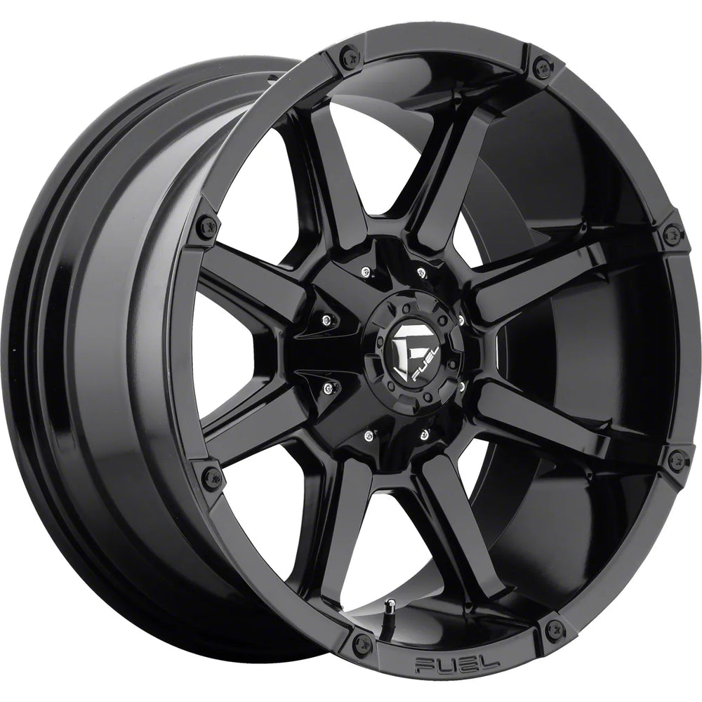 ~(41 lbs. 23X23X13)~ COUPLER 20x10 8x165.10 GLOSS BLACK (-24 mm)