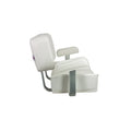 DELUXE CAPTAIN'S CHAIR-WHITE
