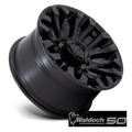 D831 18X9 8X180 BLK-OUT 1MM